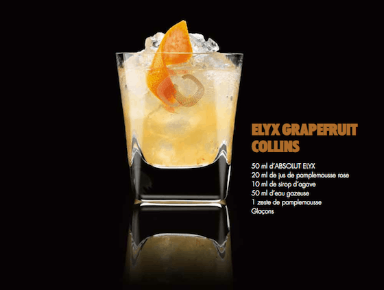 Absolut Elyx en 5 cocktails