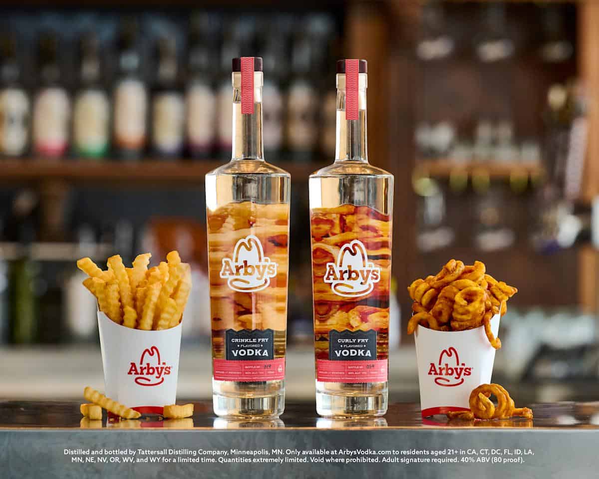 Arby's lance des vodkas aux goûts de frites !