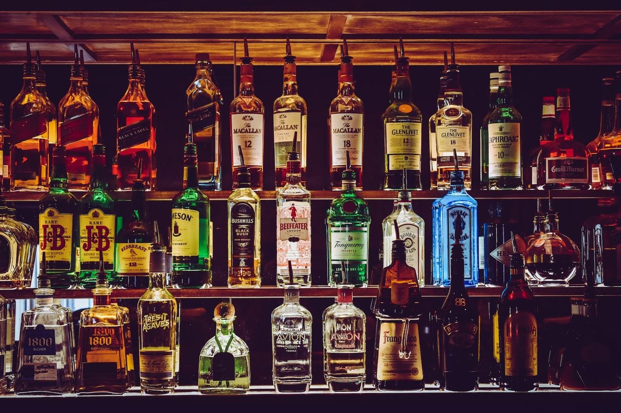 Les marques d'alcool les plus présentes dans les menus des meilleurs bars à cocktails