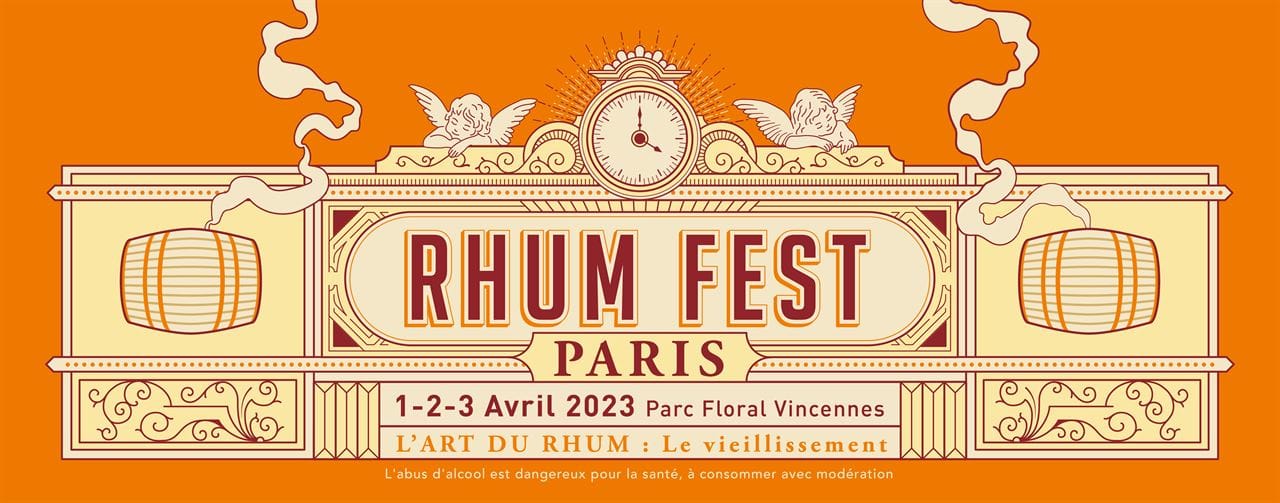 Rhum Fest Paris est de retour les 1-2-3 avril dans le Hall de la Pinède du Parc Floral Vincennes