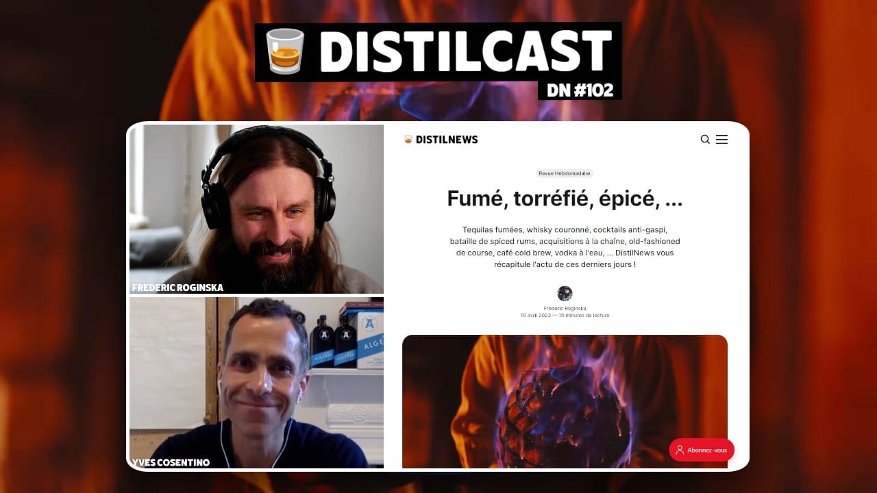 Tequila fumée, whisky couronné, cocktails anti-gaspi & liqueur de café - Avec Yves Cosentino (Algebra)