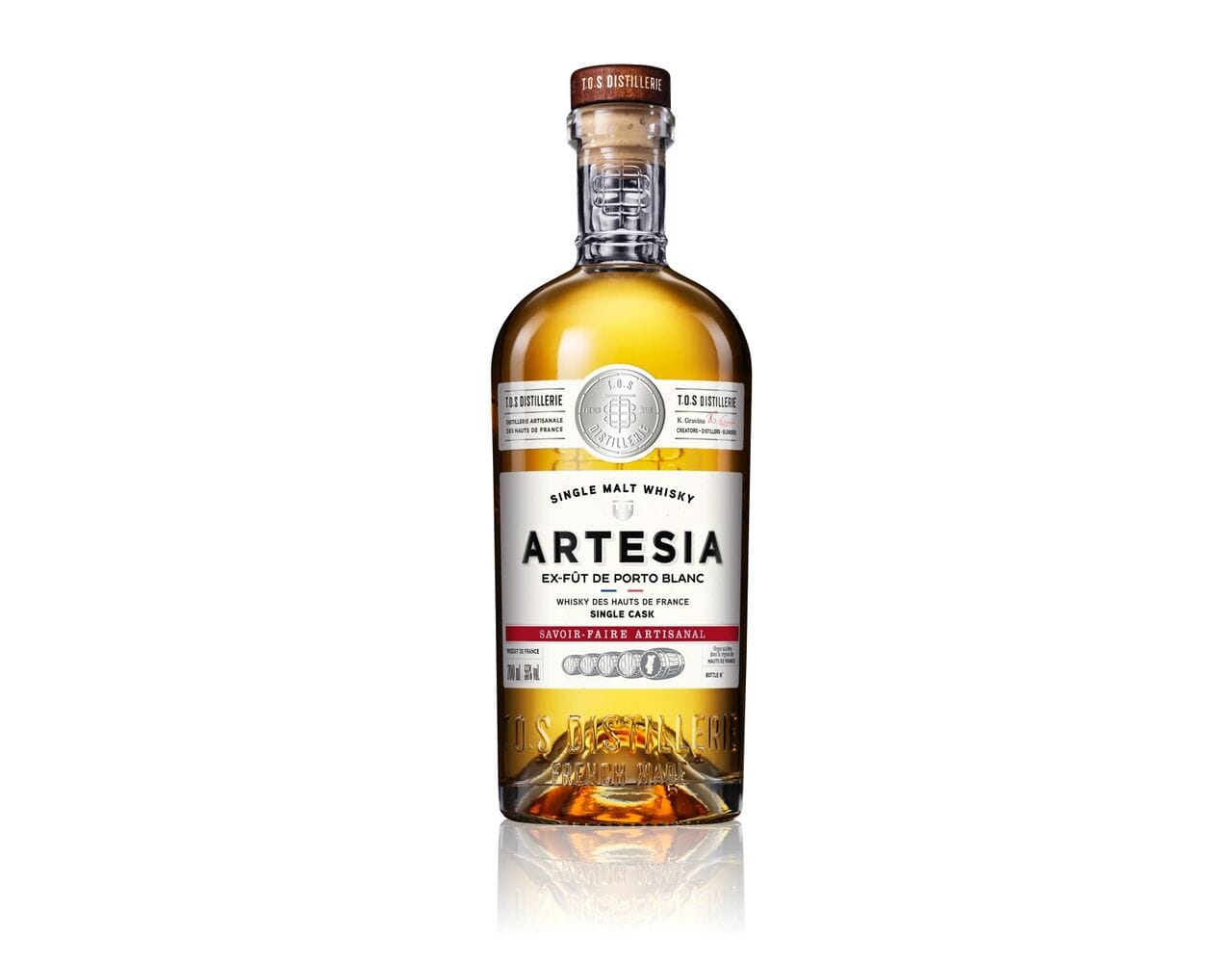 T.O.S Distillerie : Lancement du whisky Artesia Ex-Fût de Porto Blanc