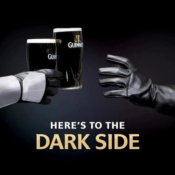 Bud Light et Guinness : May the 4th be with you!
