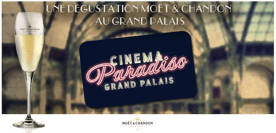 Moët & Chandon : une dégustation au Grand Palais