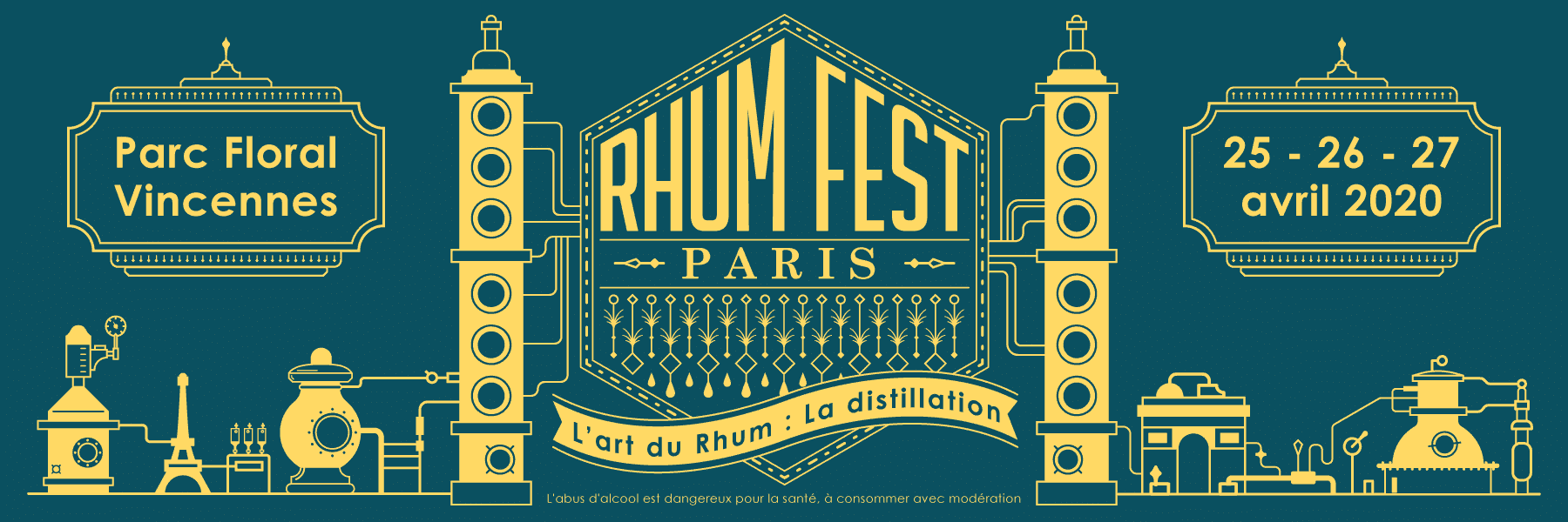 Rhum Fest Paris 2020 : du 25 au 27 Avril