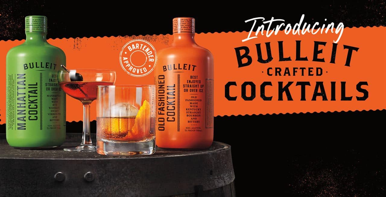 Bulleit Whiskey lance deux cocktails RTD