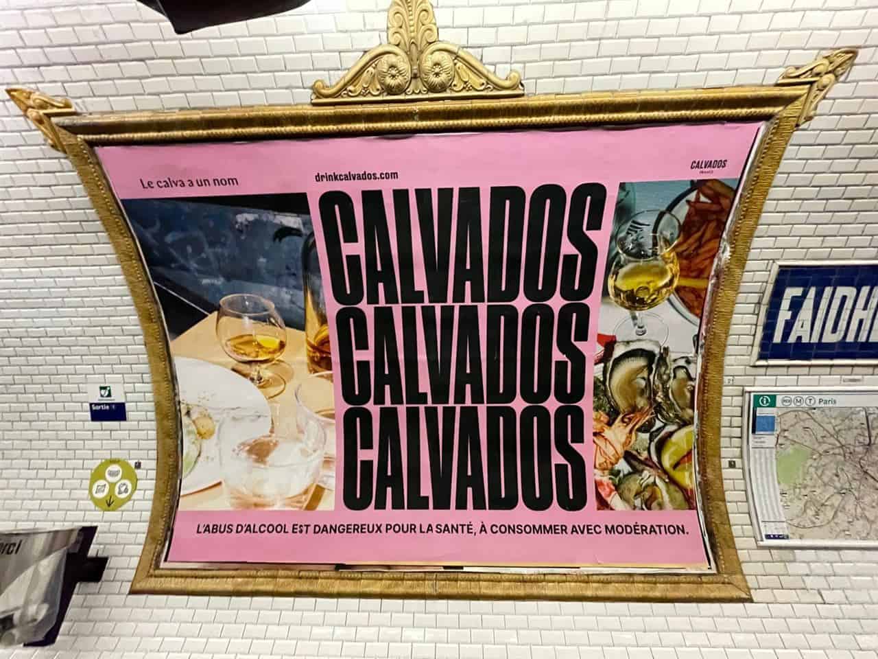 Le Calvados s'affiche à Paris