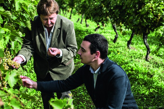 RemyMartin-P_Trichet and-B_Loiseau-in-the-vines